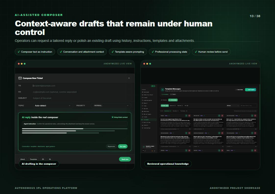 AI-assisted replies