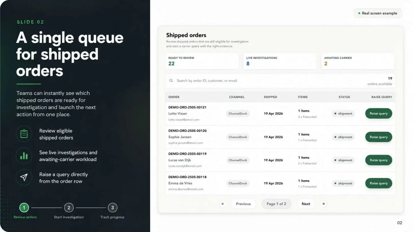 3PL Email Automation: 3PL Email Automation — presentation, page 2